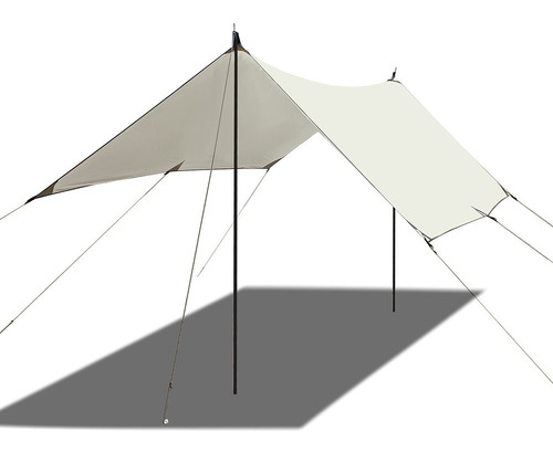 Toldo De Lona Impermeable De 3m*5m Para Campamento