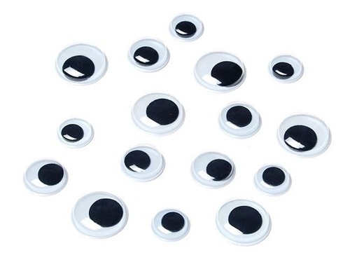 Ojos Moviles Ojitos Tamaño Numero 15 X 100