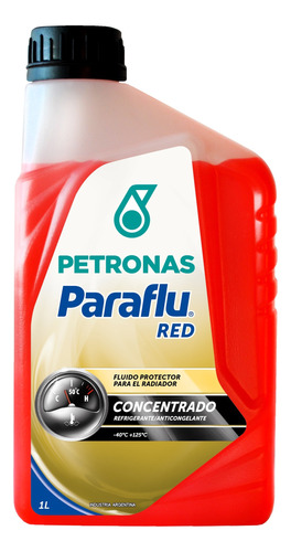Paraflu Refrigerante Organico Concentrado Rojo 1 Lt