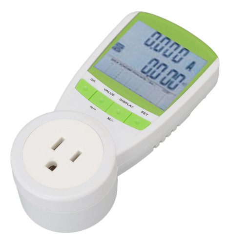 Monitor Digital De Consumo De Energia Lcd, Wattímetro 120v