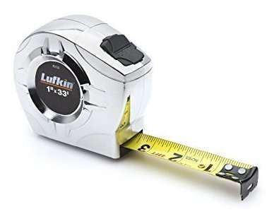 Lufkin P2133dn Power Return Engineers Tape 1 X 33 Cromo