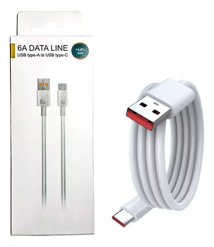 Cable Usb A Tipo C De 6a: Carga Rápida Y Conexión Confiable