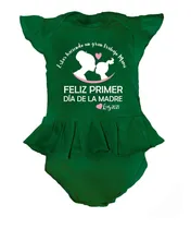 Comprar Pañalero Vestido Niña  Madre Hija Feliz Primer Dia Madre 10 