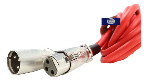 Cable Xlr Cannon 4.5mts Radox 080-851 Plug Jack Balanceado