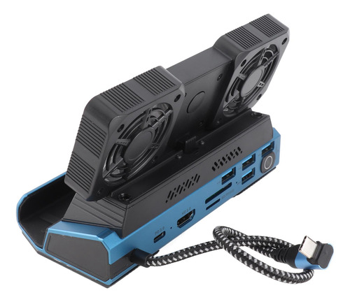 Estación De Acoplamiento Usb C Para Videoconsola 9 En 1 Para