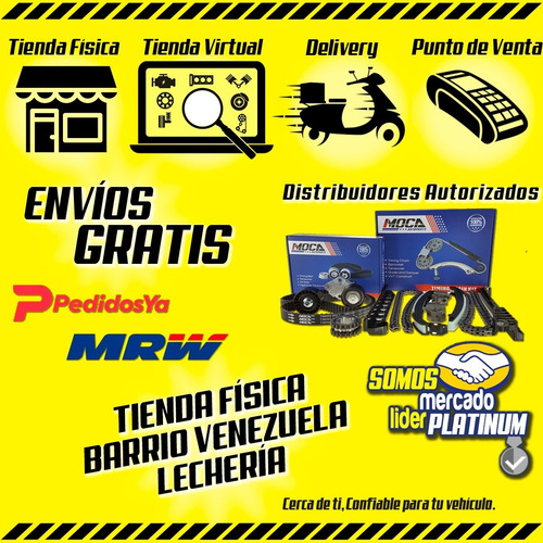Imagen 4 de 4 de Kit Correa Tiempo Accent Getzs 1.6 96-11