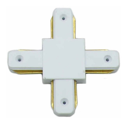 Conector Para Riel Monofásico En X Tipo Cruz 220v