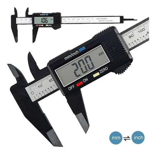 Calibres Micrométricos Vernier Con Pantalla Lcd Vernier