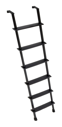 Recpro Escalera Litera Rv 66  Opcion Color Negro Plateado