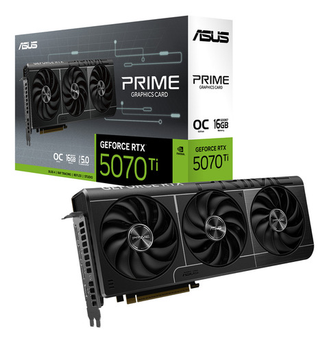 Tarjeta De Video Asus Prime Rtx 5070 Ti Oc Edition 16g Gddr7