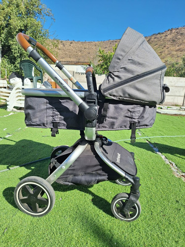 Coche Cuna Travel System Deluxe 360° Sx Gris (Usado)