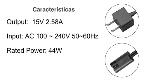 Cable corriente tipo 8