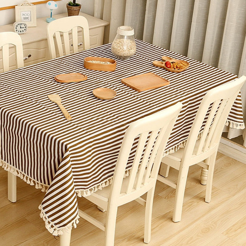 Mantel De Comedor De Tela Y Algodón