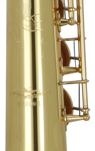 Saxofón Soprano Acabado Laton Laqueado Wesner Pss2000-l