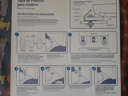 Imagen 4 de 6 de Tapa Para Poceta O Asiento Sanitario Griven