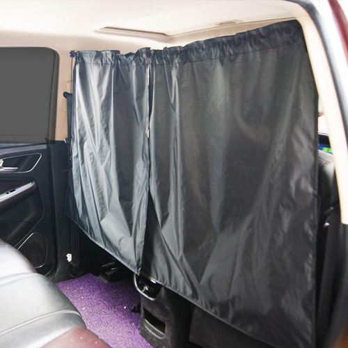 Car Privacy Curtains Blackout Accessories 2 Dividers Taffeta