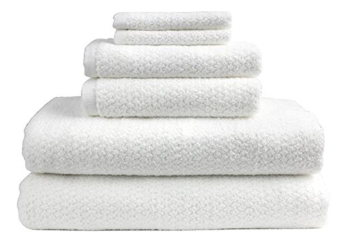 Juego De Toallas De Baño Everplush Diamond Jacquard, 6 Pieza