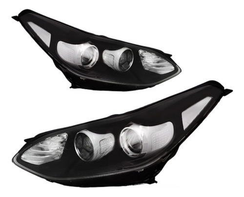 Par Farol Dianteiro Sportage 17 A 19 Manual C Projetor C Led