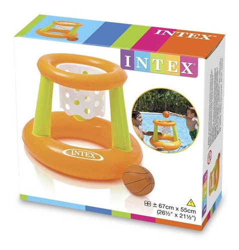 Intex 58504ep Juego De Baloncesto Flotante Para Alberca