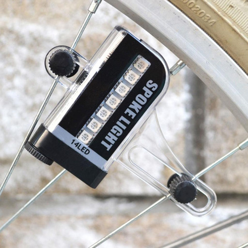 2 Ruedas De Bicicleta Luces Impermeables Llanta De