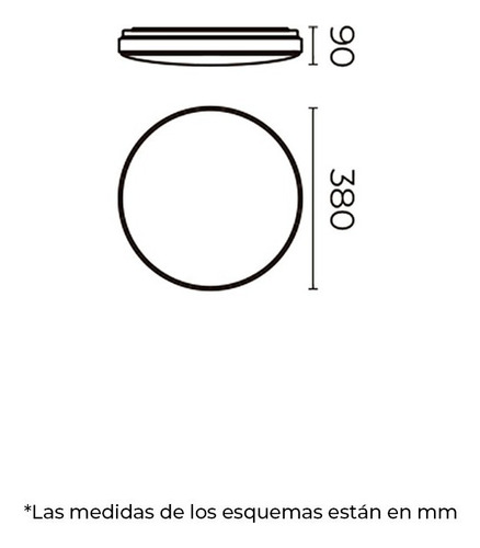 Lámpara Led 22w Luz Neutra 4000 K Color Blanco Moon Illux Tl-6022