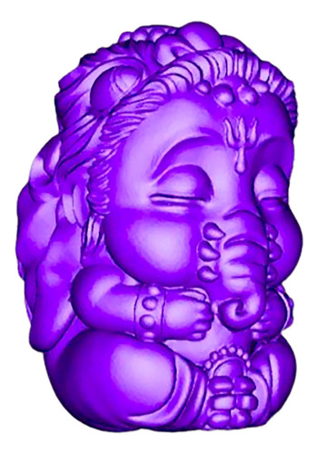 Molde Para Escultura. Modelo Ganesha Bebé