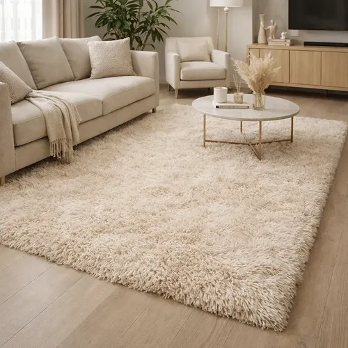 Tapete Sala 3,00x2,00 Grande Felpudo Peludo Macio Luxo Cores