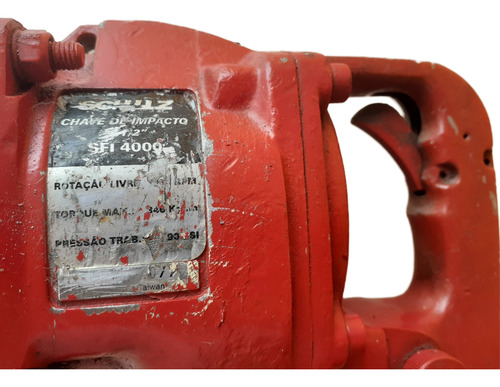Chave De Impacto Pneumatica 1 1/2 Shulz Industrial Sfi-4000 (Usado)