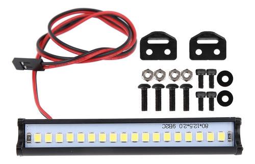 1pc Rc Coche Lámpara De Techo Led Barra De Luz Para Traxxas
