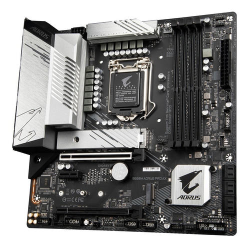 Imagem 4 de 5 de Placa Mãe Gigabyte B560m Aorus Pro Ax 1200 10ª/11ª Ger Wi-fi