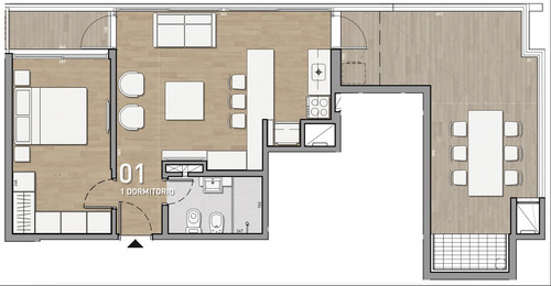 Alquiler Penthouse Amoblado Con Terraza Y Parrillero Cordon