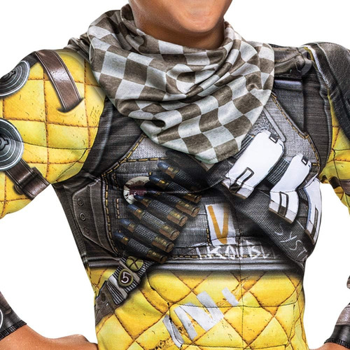 Disfraz De Mirage De Apex Legends, Mono Y Máscara Acolchados