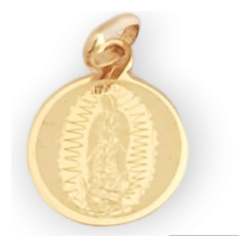 Medalla Oro Italiano 14k Ideal Para Bautizo 