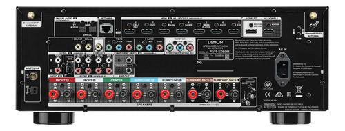 Receptor Denon AVR-S950h WiFi/Bluetooth/Air Play de 7,2 canales, 110 V