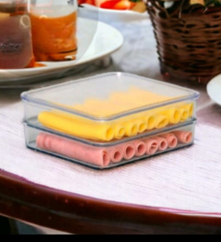 Kit Organizador Para Geladeira Porta Ovos E Frios Resistente