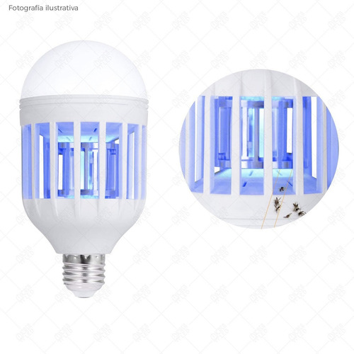 Foco Led Mata Mosquitos 3 Funciones Luz Blanca/ultravioleta