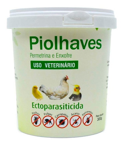 Piolhaves Provets Permetrina E Enxofre 300gr Piolhicida