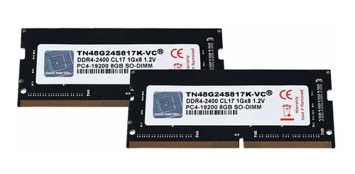 Memoria Ram 16gb (2x8gb) Ddr4 2400mhz Sodimm V-color