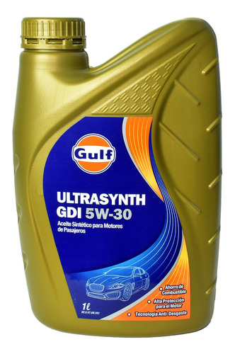 Aceite Sintetico 5w30 Ultrasynth Gdi X 1 Litro Gulf