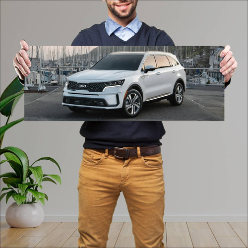 Cuadro 30x80cm Auto 2022 Kia Sorento Phev Us 105 287