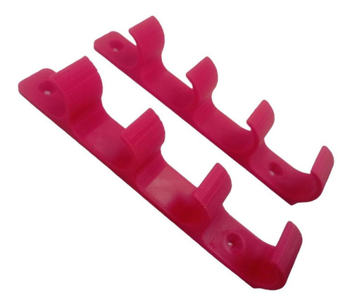 Organizador Marcadores Escritorio, Mxbzm-014, 4 Pares, 13x2x Color Rojo