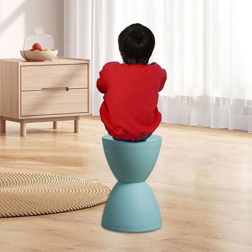 Taburete De Pie Otomano Estable Cómodo Elegante Verde