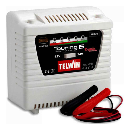 Cargador De Baterias Portatil 12a Telwin H Y T