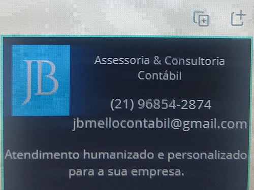 Imagem 1 de 1 de Jb Assessoria E Consultoria Contábil