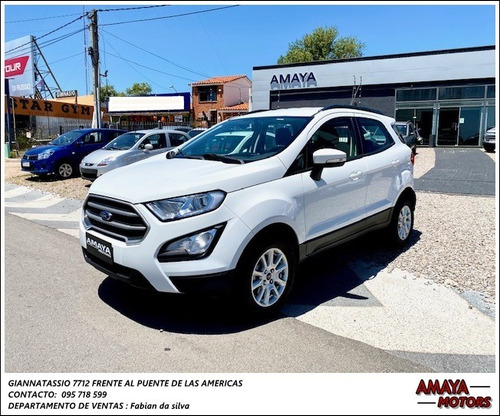 Ford Ecosport 1.5 Se 123cv At 4x2 Amaya Motors!!!