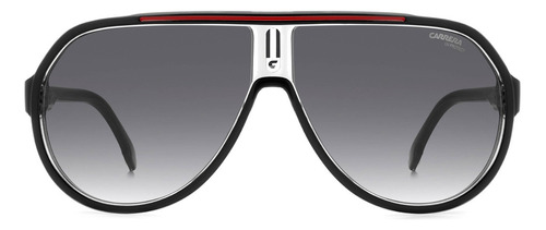 Lentes Carrera Gris Degradado 1057/s Oit9o Negro-rojo Unisex Color del armazón Negro Diseño Ocean