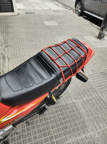 Imagen 2 de 4 de Pulpo Amarre Para Moto Cuatri - Red Pulpito Rojo. Saavedra