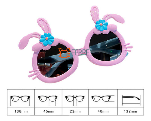 Gafas De Sol Moda Niñas Lentes De Sol Para Niños