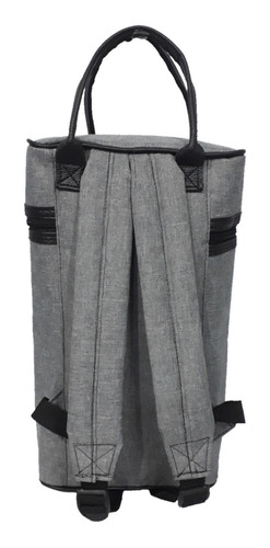 Bolso Matero Yuco Mochila - Gris Melange (apto Stanley)