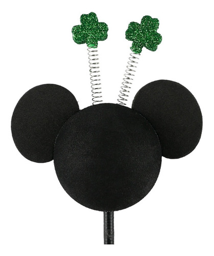 Imagem 5 de 5 de Enfeite Para Antena De Carros Mickey Trevo Da Sorte Disney